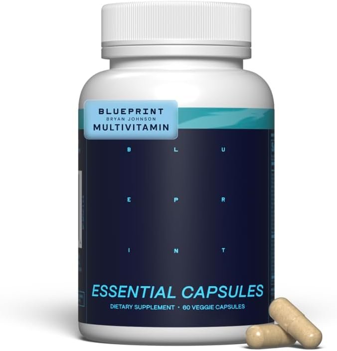 Blueprint Bryan Johnson Essential Capsules bottle
