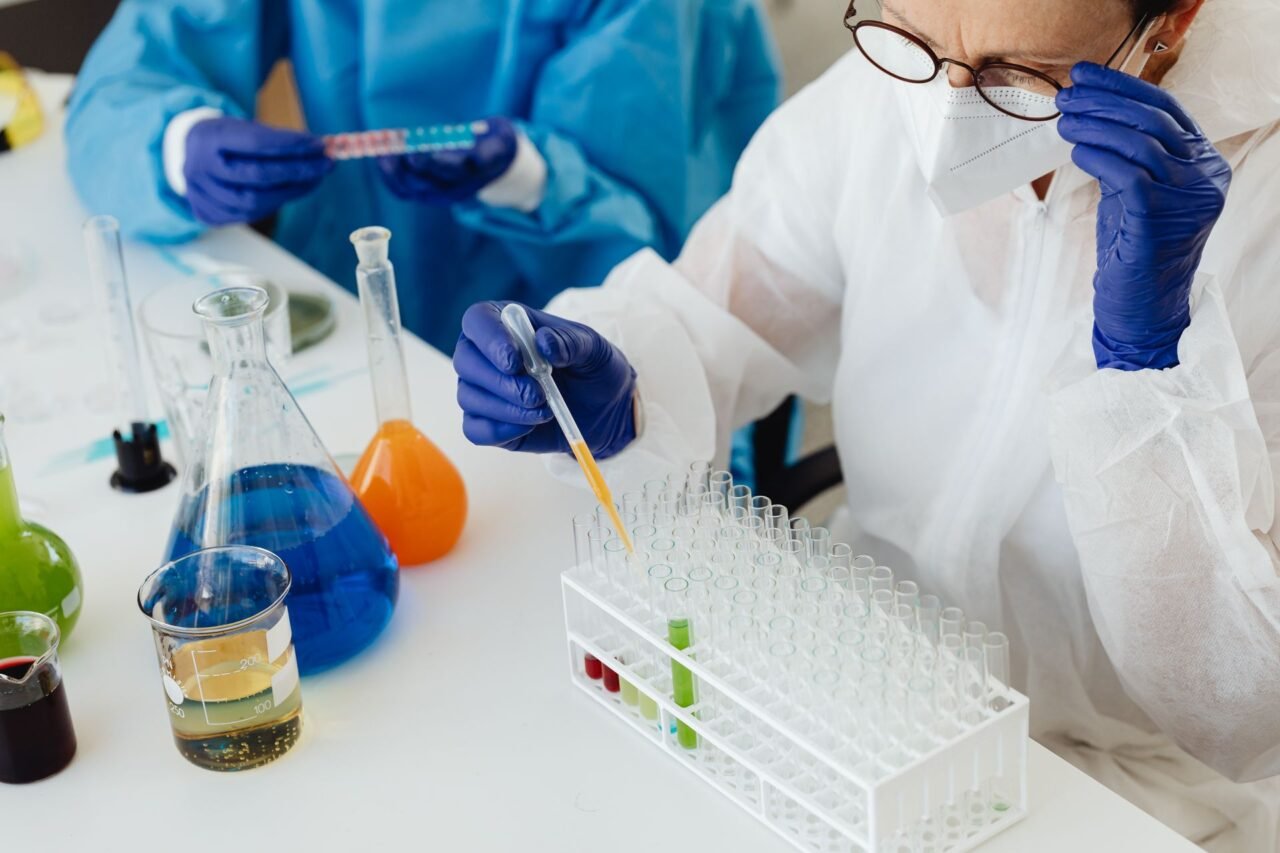 science research laboratory setting