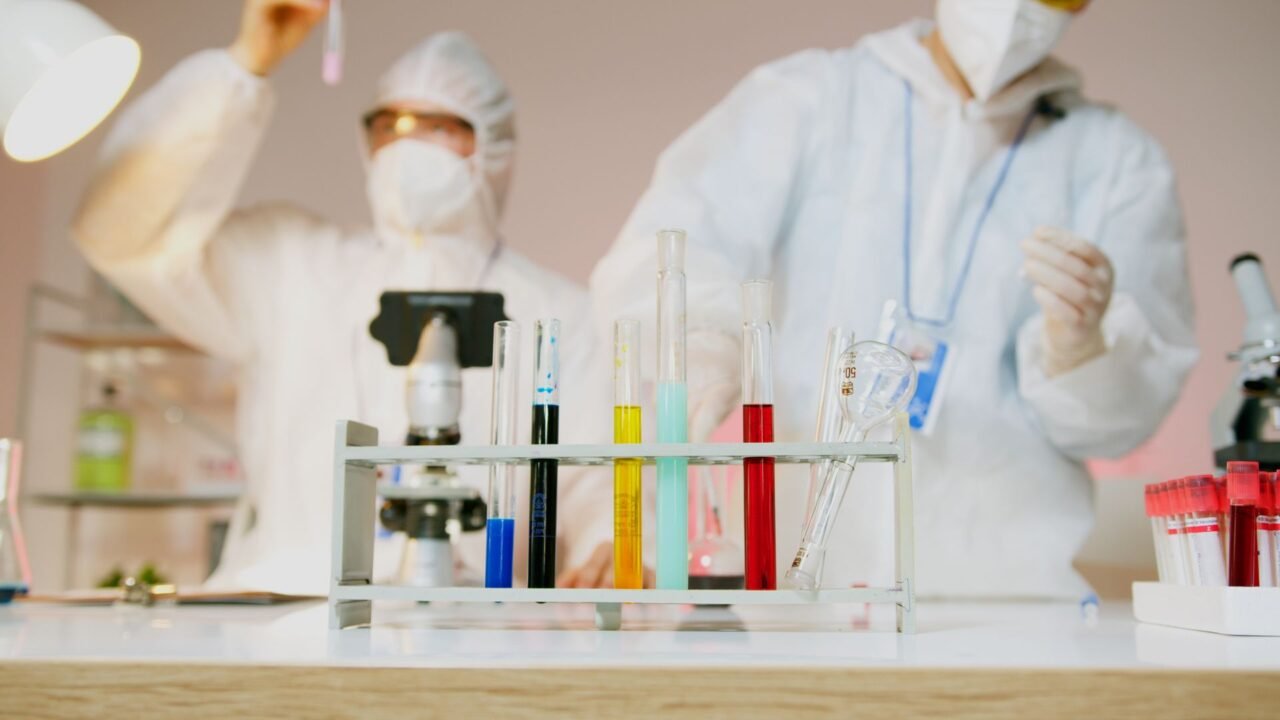 science research laboratory setting