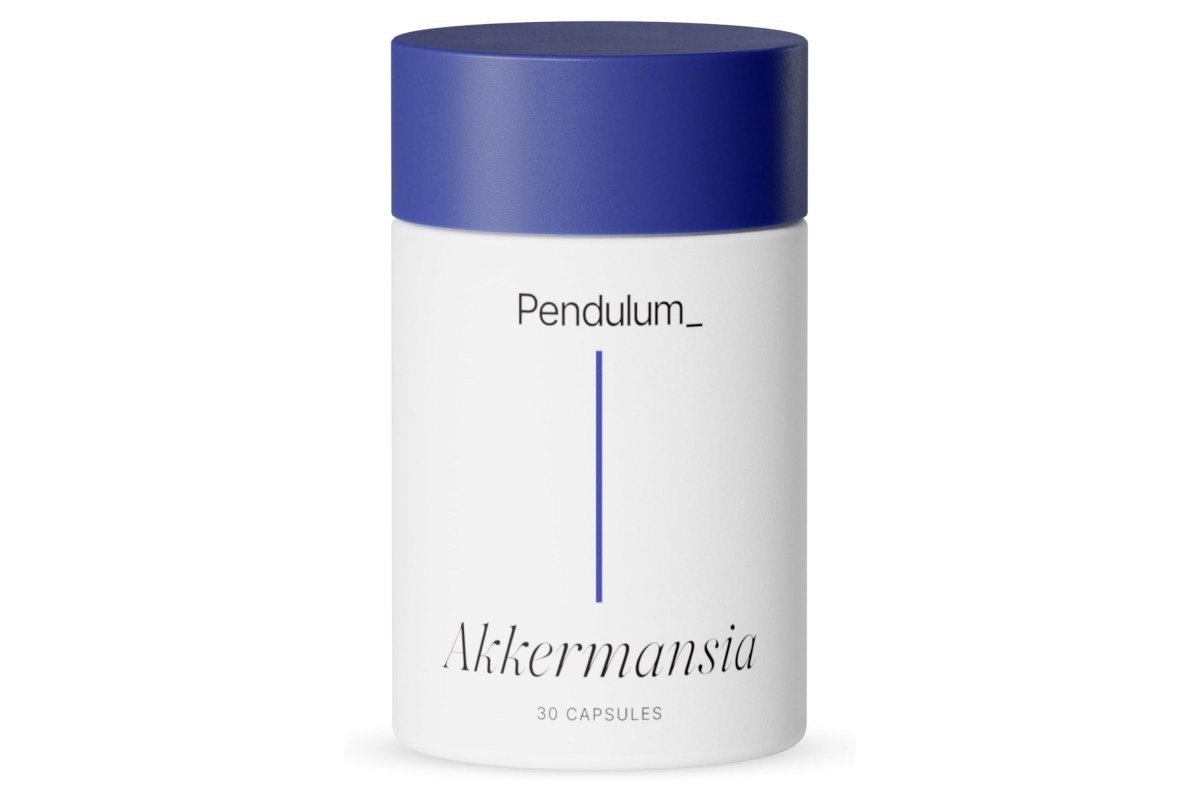 Pendulum Akkermansia capsule bottle